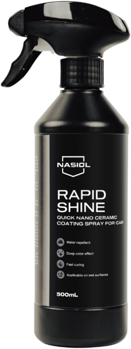 NASIOL - Rapid Shine - Quick Ceramic Spray - 6 Months Protection - 500ml