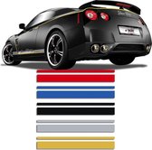 AutoStyle Universele zelfklevende striping AutoStripe Cool350 - Zilver - 2+3mm x 975cm