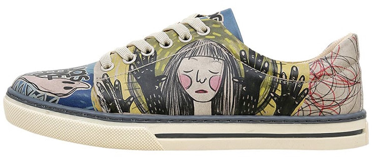 DOGO Dames Sneakers - I was here 38