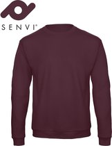 Senvi Basic Sweater (Kleur: Burgundy) - (Maat XL)