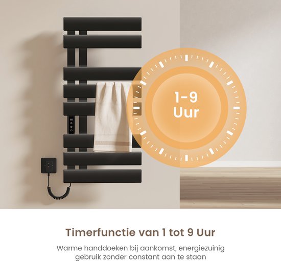 LED Spiegelkast voor de Badkamer 63 x 65 cm met Verlichting en Touchschakelaar