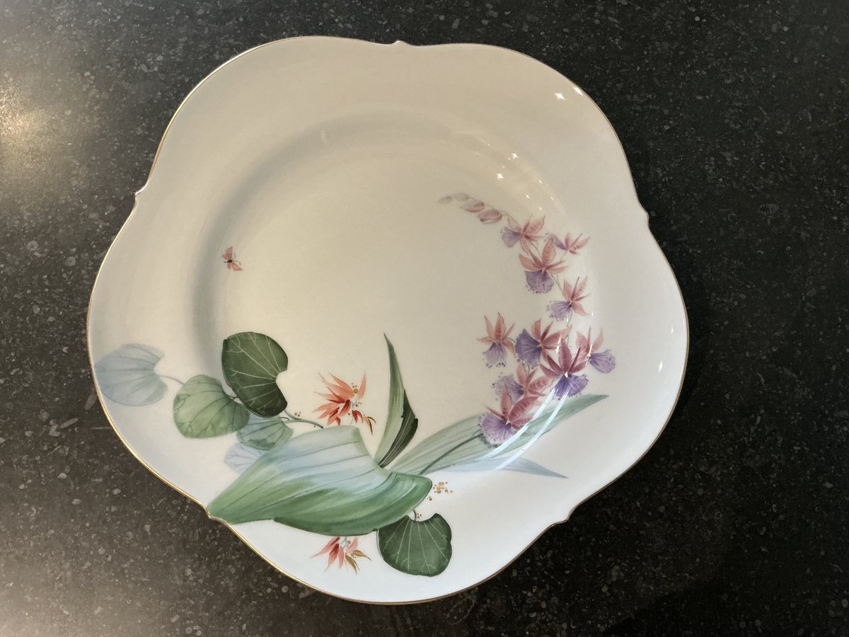 Meissen Shape "Großer Ausschnitt", Exotic water plant