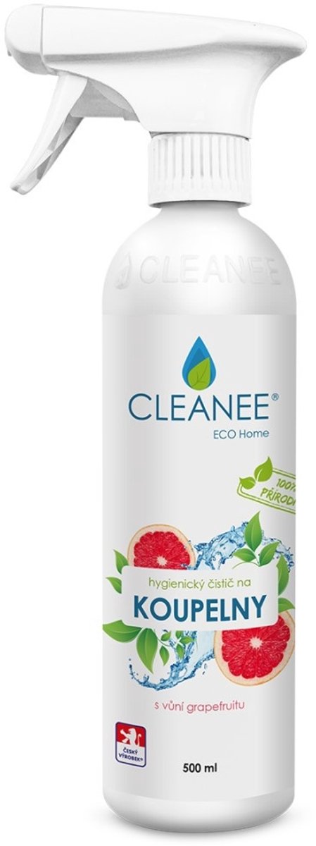 Cleanee - ECO natuurlijke badkamerreiniger - 500ml - effectief - langdurige werking - Citroengras