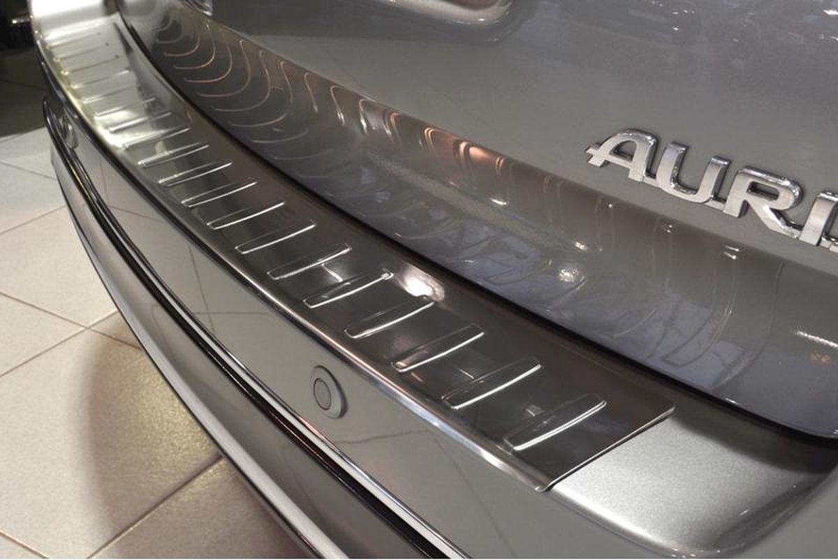 Avisa RVS Achterbumperprotector passend voor Toyota Auris Touring Sports 2013-2015 'Ribs'