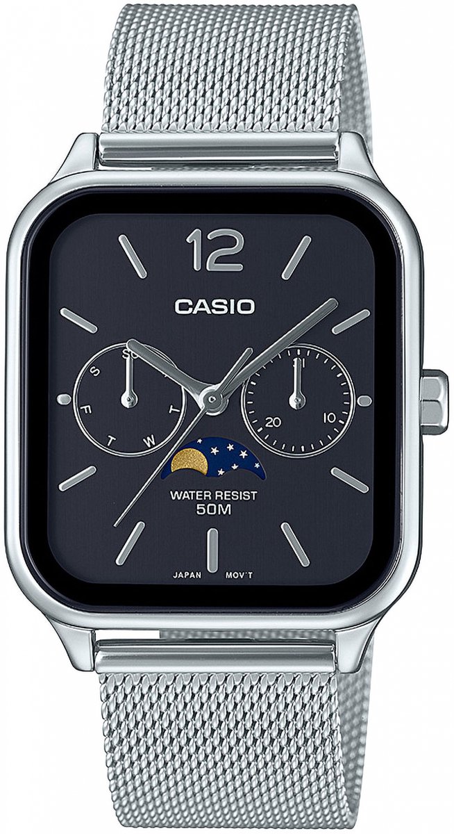 Casio MTP-M305M-1AVER Timeless Collection Heren Horloge