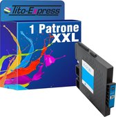 PlatinumSerie 1x cartridge alternatief voor RICOH GC-31 GC31 Cyan