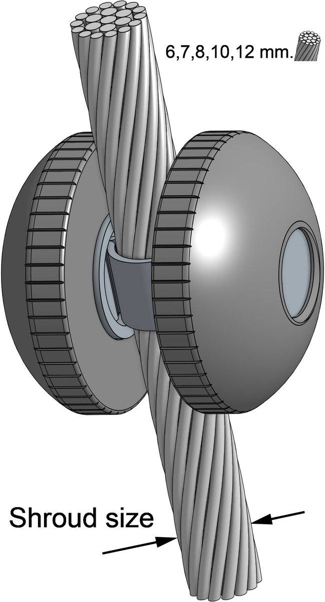 Stagkikker voor 6 mm verstaging. Je vlaggenval strak belegd. Eenvoudige installatie. Taquet de hauban pour 6 mm gréement. La manière ordonnée d'attacher votre drisse de guidon. Installation facile. (shroud cleat.)