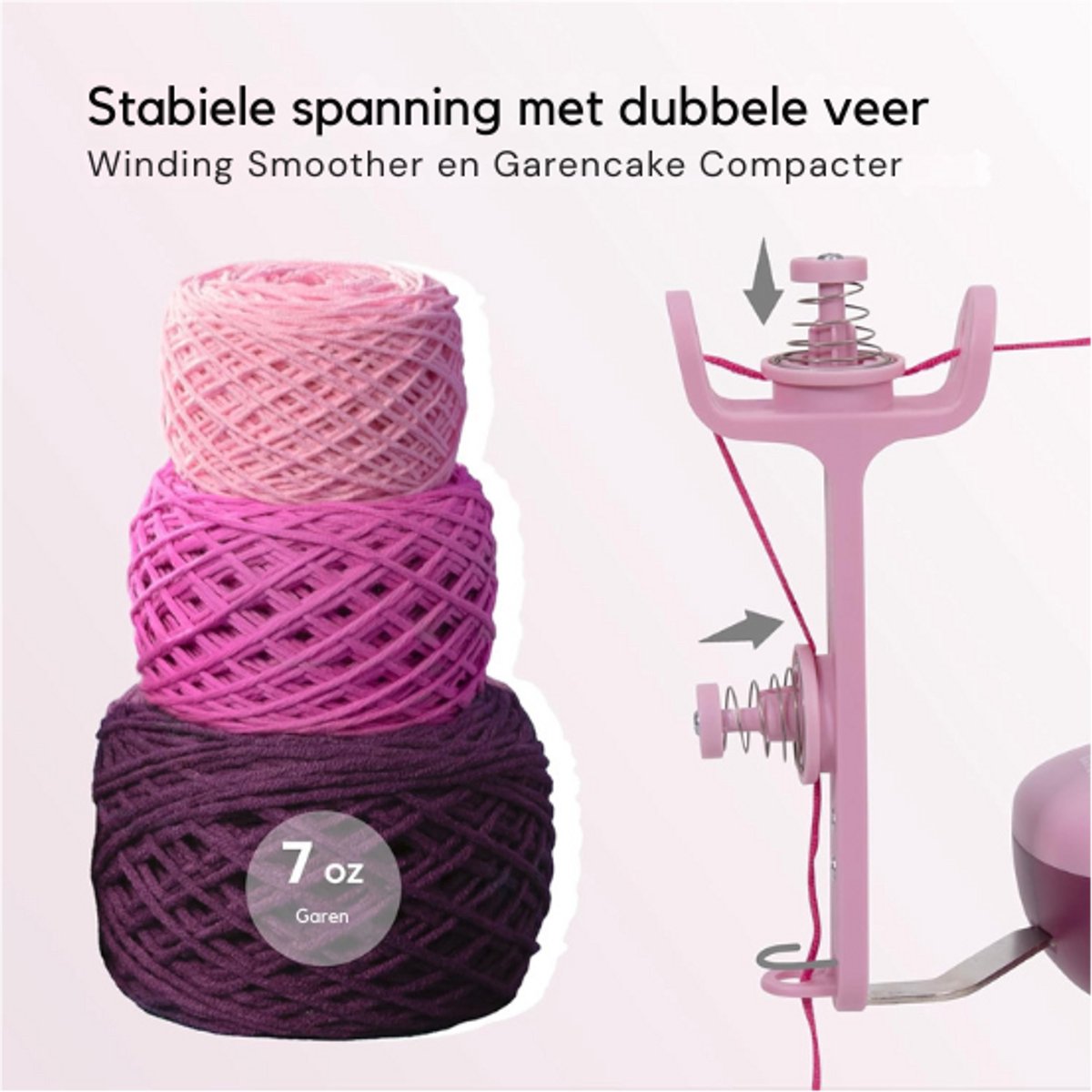 Caydo Wol Winder, Elektrische Garen Ball Winder Houder, Grote Capaciteit 10Oz, Sterke Spanning Traploze Snelheid, Automatische Garen Spinner Roller Helper Caydo Wol Winder, Elektrische Garen Ball Winder Houder, Grote Capaciteit 10Oz, Sterke Spanning Traploze Snelheid, Automatische Garen Spinner Roller Helper
