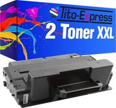 PlatinumSerie® 2 x toner XXL black alternatief voor Samsung MLT-D205L ML-3300 Series