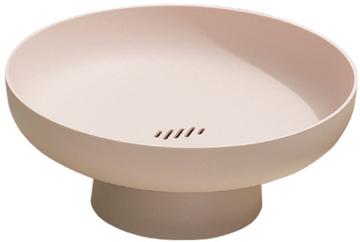 Fruitschaal - Keuken opbergmand - Organizer - 1 stuk - Roze - Metaal
