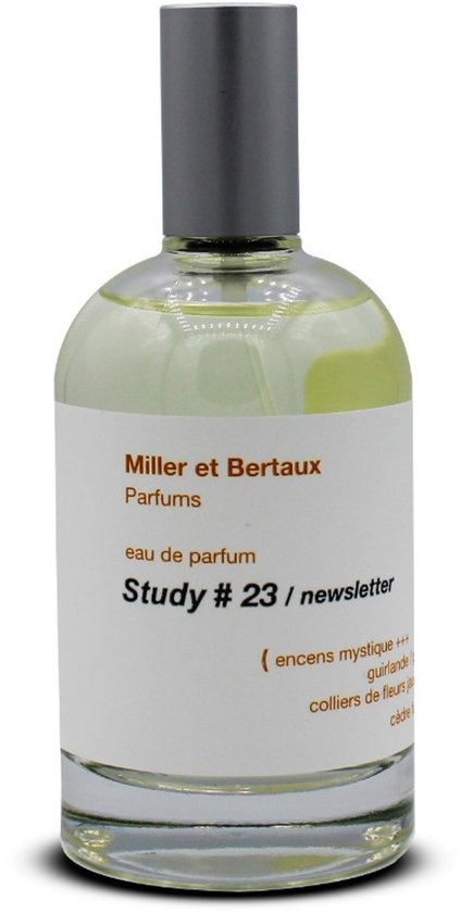 Miller et Berthaux Study #23 - 100 ml - eau de parfum spray - unisexparfum