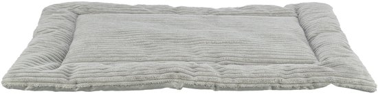Trixie tapis de salon Jonna velours côtelé gris 90x65 cm