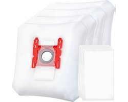 4x Stofzuigerzakken & 4x Micro- / Motorfilter geschikt voor Bosch G ALL stofzuigers