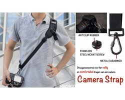 Camera Strap Focus Snelle Camera Schouderriem Rapid Carry Speed Sling Enkele – Schouderriem – Schouderband - Nek Strap – Camerariemen