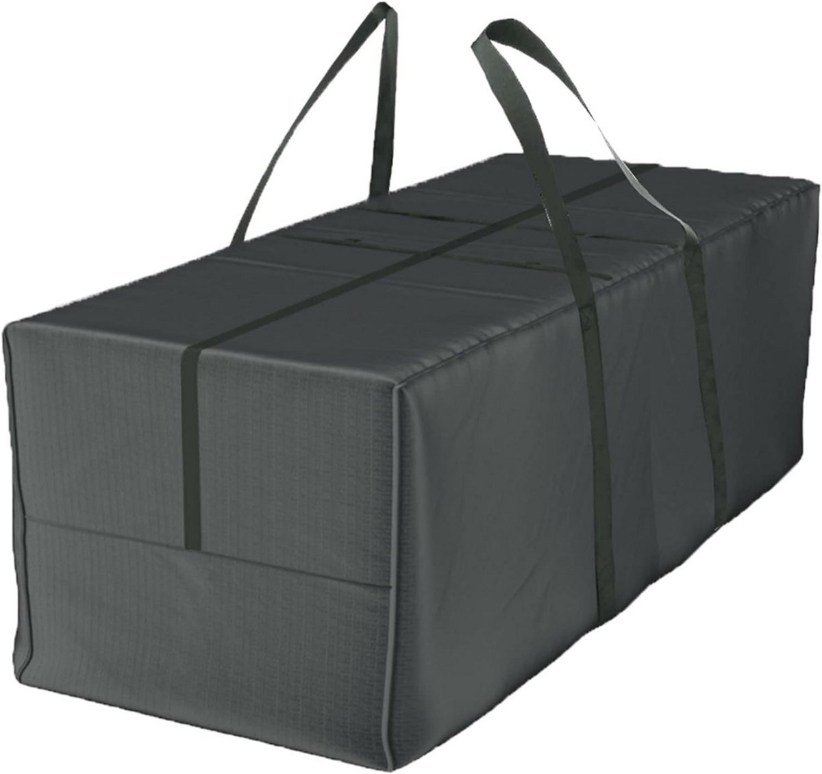 Zylo® Tuinkussenhoes - Tuinmeubelhoes - Tuinkussenhoes Opbergtas - ‎175 x 60 x 80 cm - Grijs Zwart