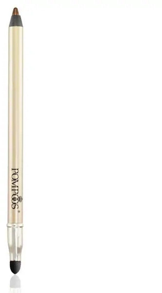 Pompöös - Bruin Oogpotlood - Eyeliner met smudger van Harald Glööckler - 02 Dark Brown