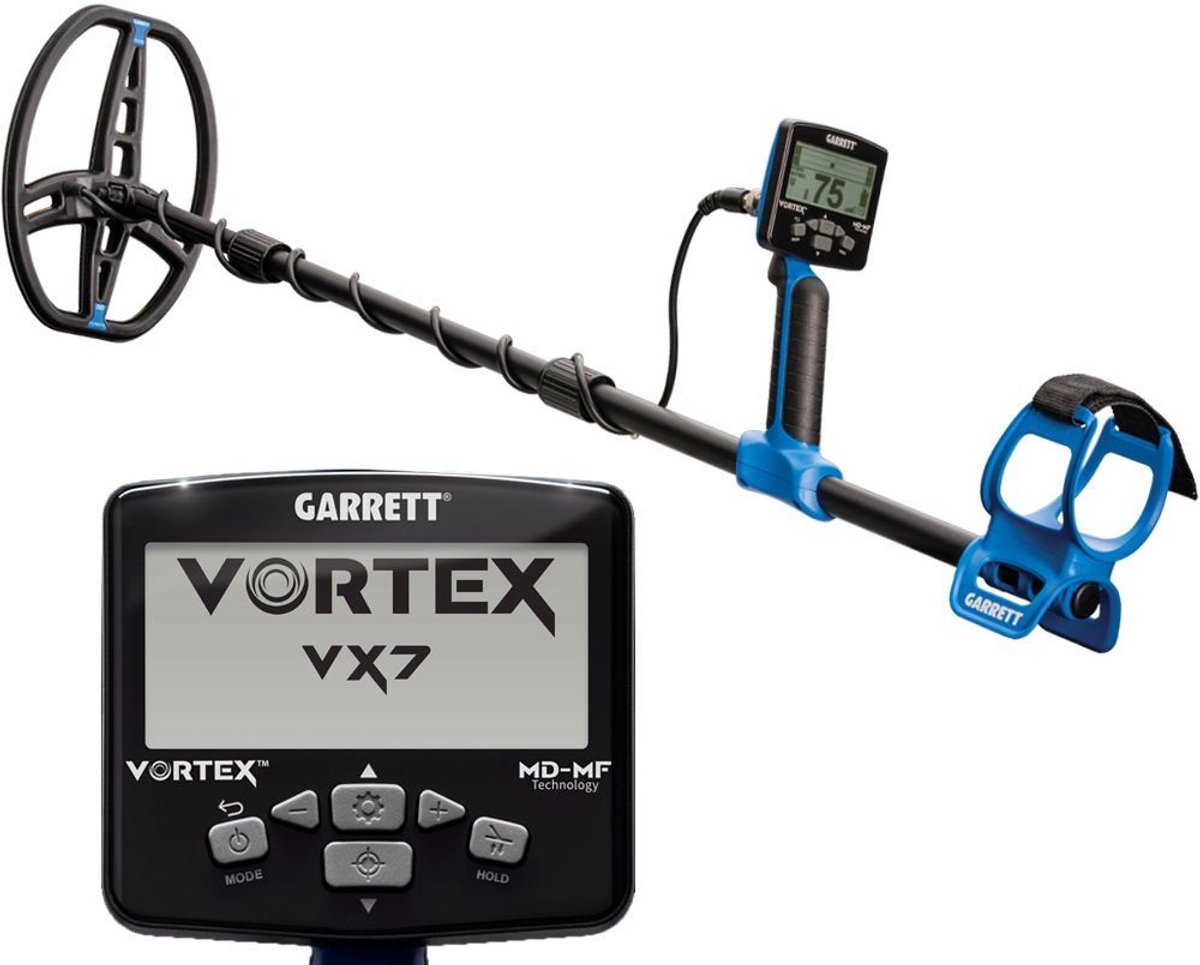 Garrett Vortex VX7 - Professionele metaaldetector - Waterdicht tot 5 meter