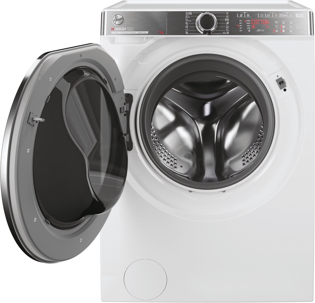 Hoover H-WASH 550 H5WPB447AMBC/1-S wasmachine Voorlader 7 kg 1400 RPM Wit — afbeelding 7