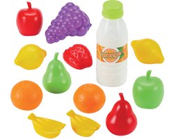 Ecoiffier Speelgoed Eten Fruit en Groenten, 15dlg.