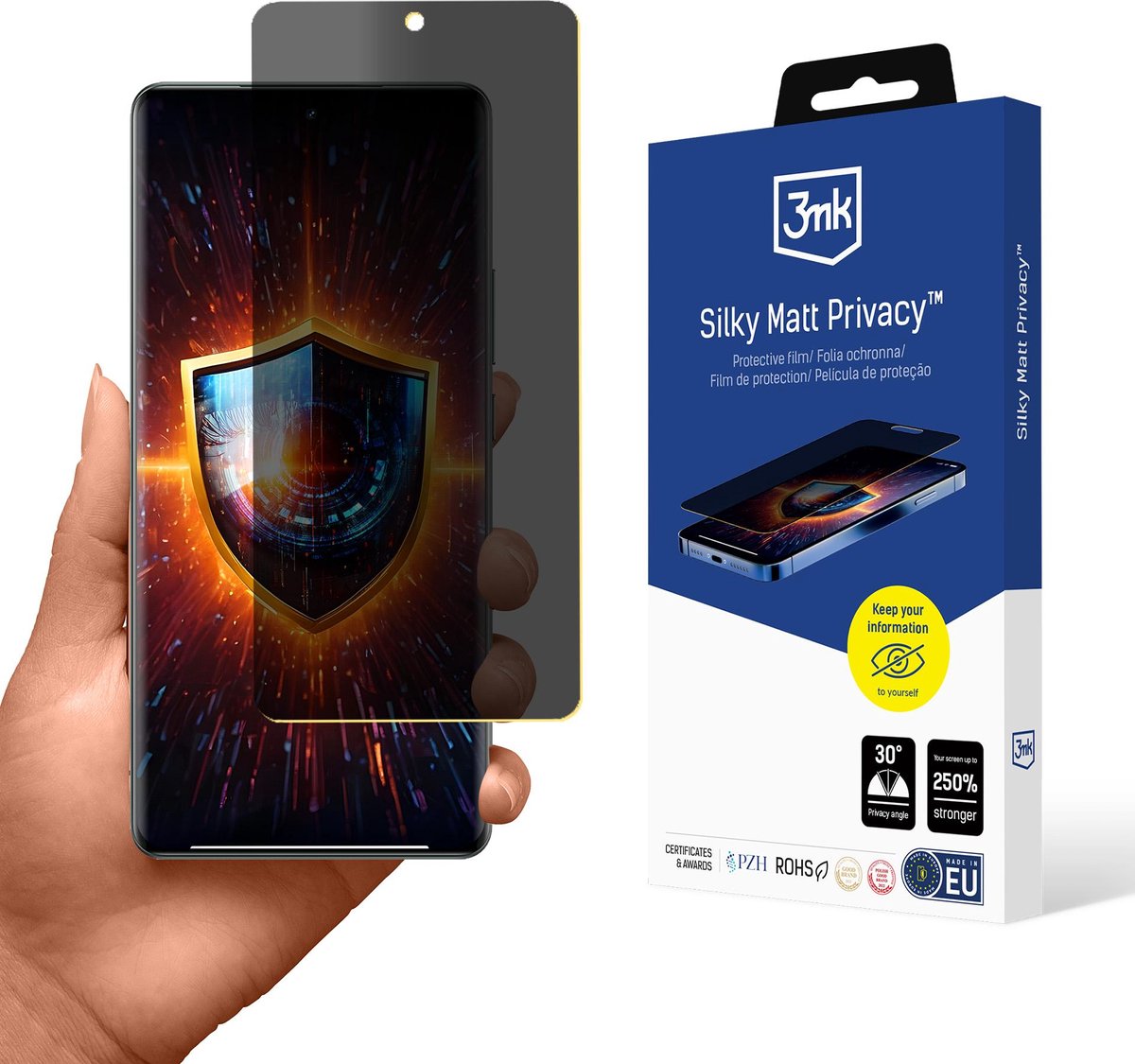 Realme Gt 6 - 3Mk Zijdezachte Mat Privacy