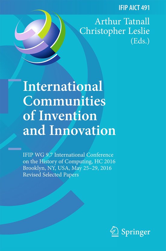 International Communities of Invention and Innovation - cover