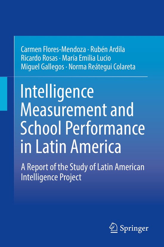 Intelligence Measurement and School Performance in Latin Ame ... - cover