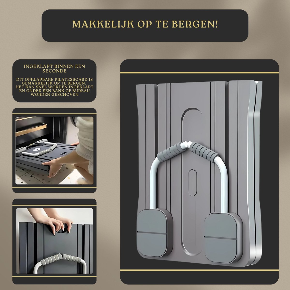 Norana Pilates Board 10-in-1 Multifunctioneel Fitness - afbeelding 2