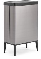 Bol.com Curver Verto High - Prullenbak 54L - Grijs - 44x27x69cm aanbieding