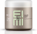 WELLA EIMI Shape Shift modelleringsgum met glanzende finish, in taupekleurige pot met witte deksel.
