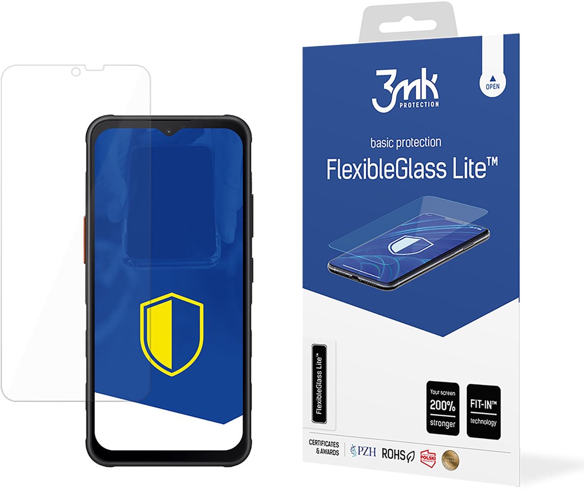 Hybride glas voor Samsung Galaxy XCover 7 - 3mk FlexibleGlass Lite