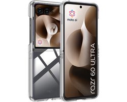 ChiGuard Hoesje Geschikt voor Motorola Razr 60 Ultra Hoesje - Shock Proof Case – Cover Transparant
