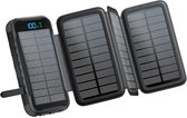 Bol.com Sounix Powerbank Zonne-energie - Solar Powerbank - 20.000 mAh - Met Zaklamp - 20W Snellader & batterij-indicator - Outdo... aanbieding