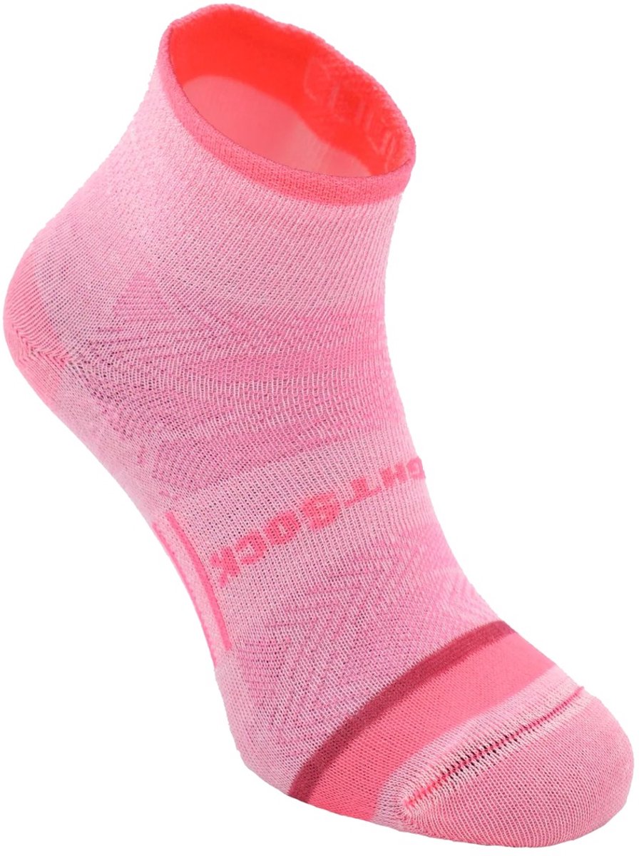 Wrightsock Coolmesh Quarter – 34-37 Roze
