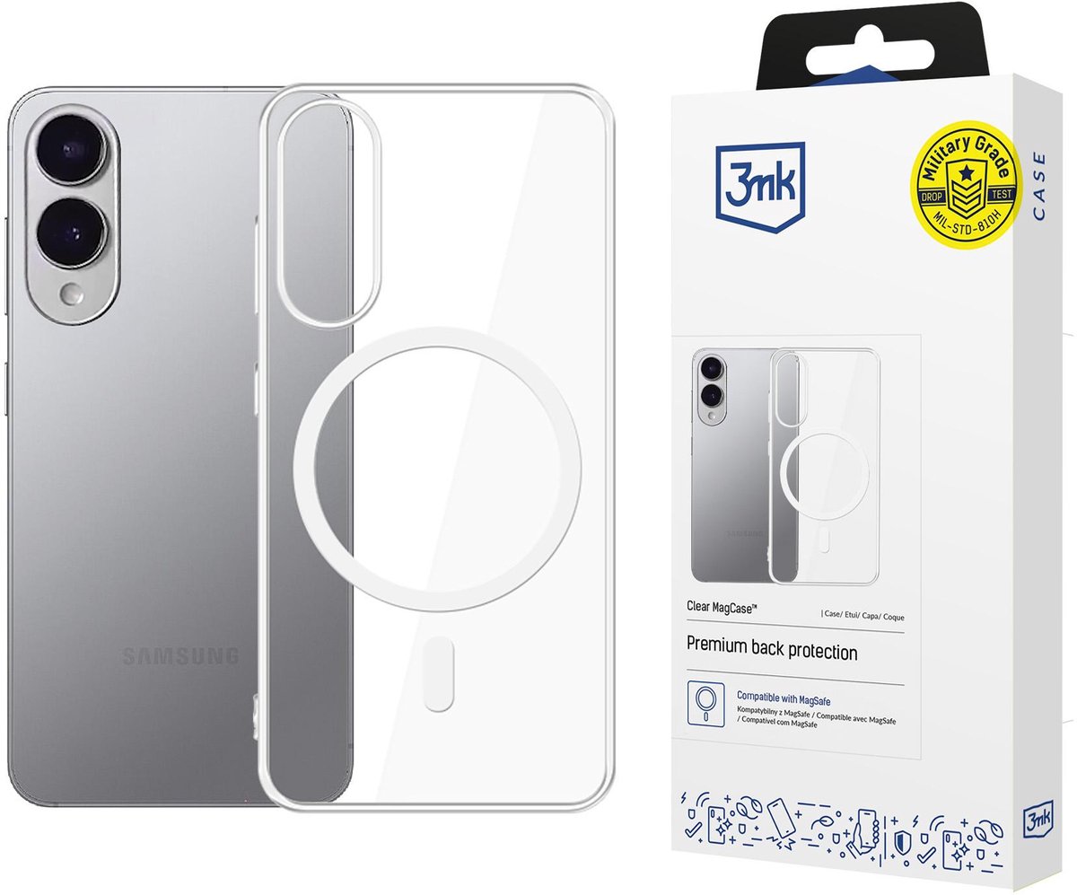 Telefoonhoesjes Samsung Galaxy S25 Edge - 3mk Clear MagCase