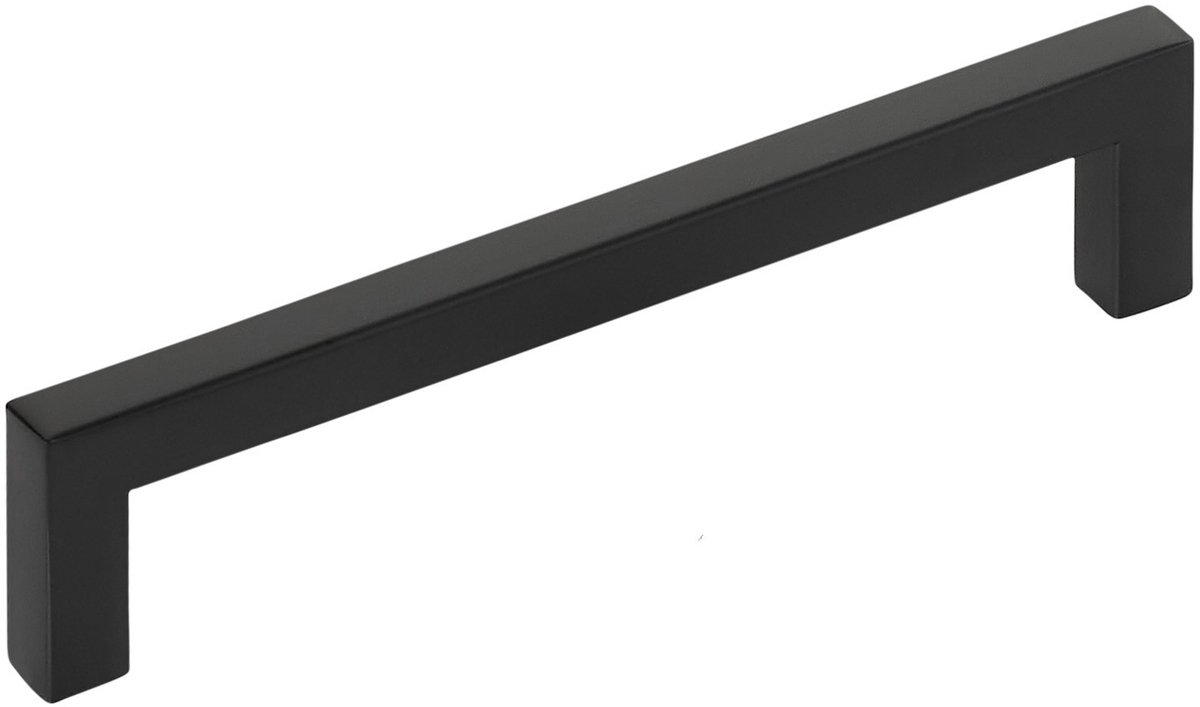 10 stuks Meubelgrepen E8 BA 160 mm RVS zwart mat staafgreep / relinggreep van SOTECH