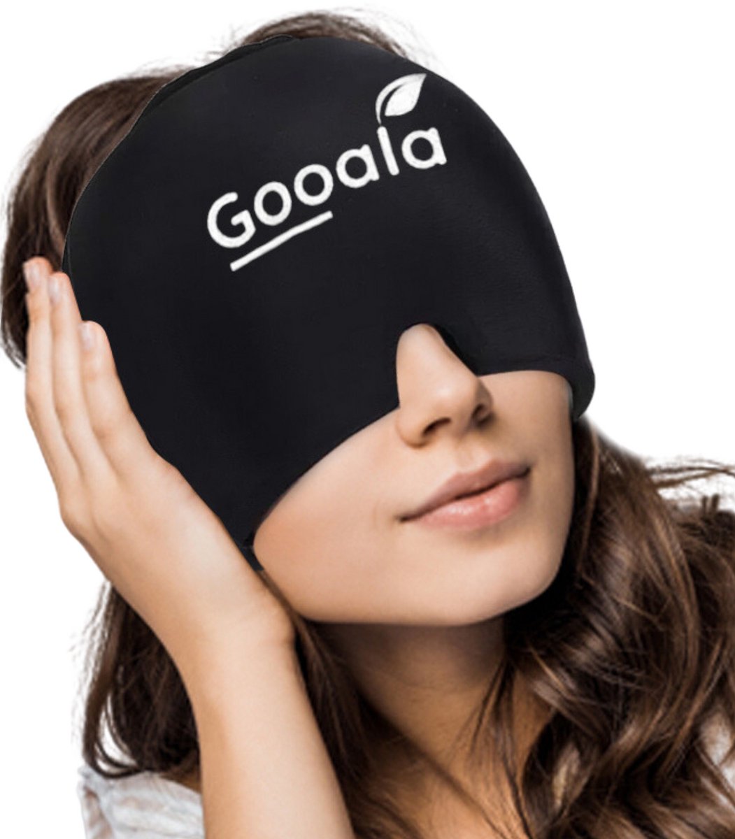 Goedkoopste Gooala Migraine Muts – Anti Migraine Masker – Met Extra Gel - Oogmasker - Hot Cold Packs