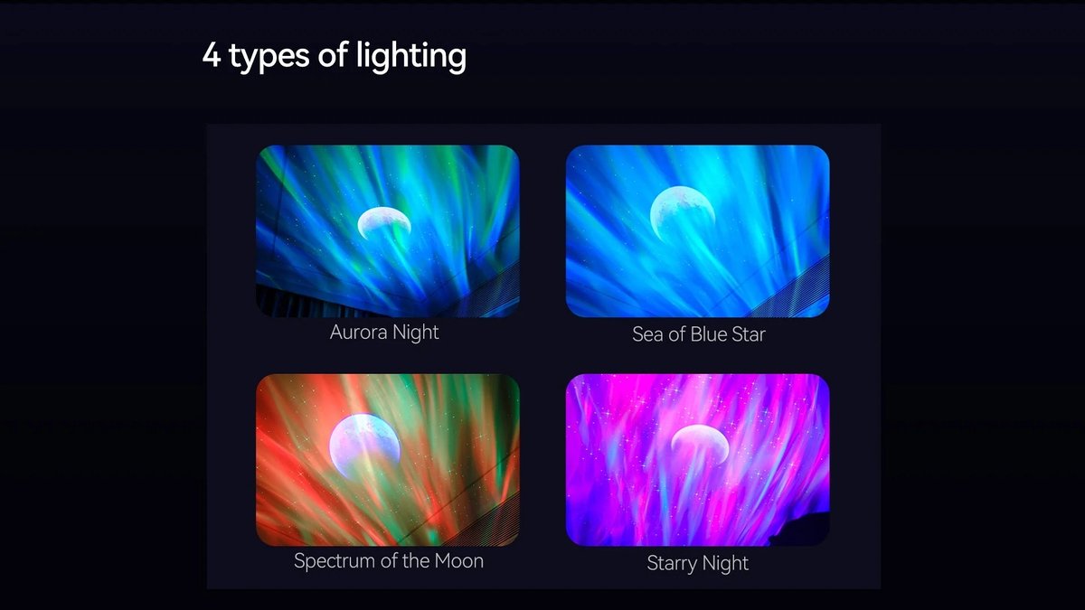 Wanbo EVA Galaxy Light – 15 W LED-lamp - Afbeelding 4