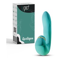 Vibrator voor Vrouwen – Clitoris & G-spot Stimulator met Zuig- en Drukfunctie – Penetratie Dildo – Sex Toys voor Vrouwen & Koppels – Seksspeeltjes Lovemytoy®