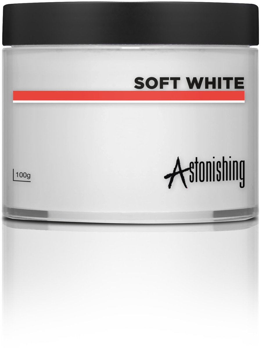 Astonishing Gelosophy Acrylic Powder Soft White - 100g