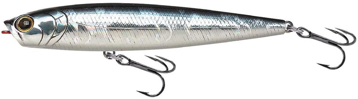 Lucky Craft Gunfish 95 NF Aurora Black Oppervlakte Kunstaas 9.5cm (12g) | Oppervlakte kunstaas
