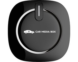 Car Media Box - BMW Edition - Kijk Netflix, YouTube, Videoland in de auto - Draadloos CarPlay / Android Auto USB-C + USB