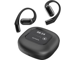 4smarts SkyBuds - Vertaal Oordopjes - AI Screen - Open-Ear - Wireless Headset - Bluetooth Oordopjes - Draadloze Oortjes - Zwart
