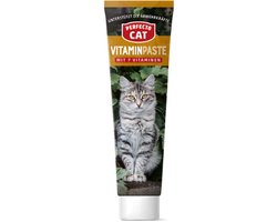 Perfecto Cat Vitaminepasta - 7 Vitamines voor Katten | Snackpasta met Vitaminen - 1x 100g | Ondersteun de Weerstand en Vitaliteit van je Kat