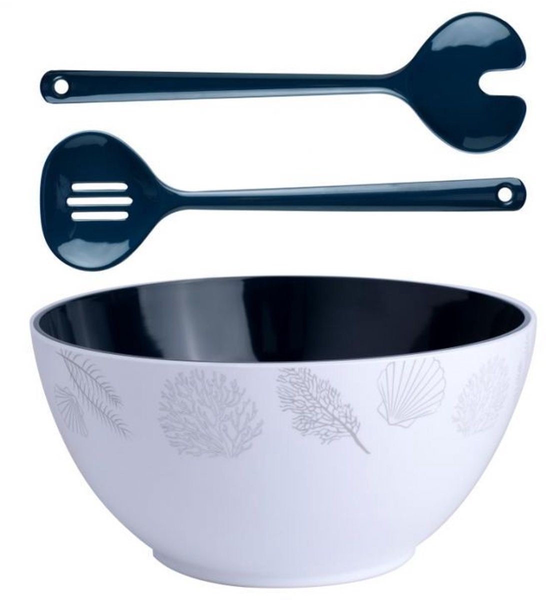 Marine Business Living Saladeschaal Ø25cm en Bestek