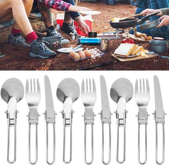 Optimus 3 delig titanium bestek set