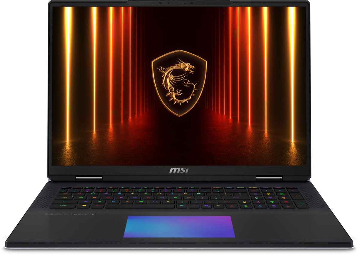 MSI Titan 18 HX AI A2XWJG-234NL 18'' Copilotplus gaming laptop