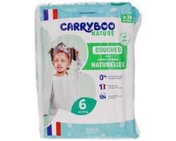 Carryboo Nature Natural Luiers 34 Luiers Maat 6 (16-30 kg)