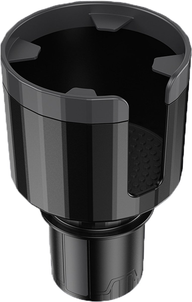 Multifunctionele Bekerhouder Auto - Fles houder - Verstelbare - Bekerhouder voor auto - Koffie houder - Blikjes houder - Auto accessoires - Voor waterbekers met een diameter kleiner dan 105 mm - Zwart