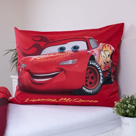 Cars Dekbedovertrek rood - 140 x 200 cm - Katoen van Merkloos — afbeelding 5