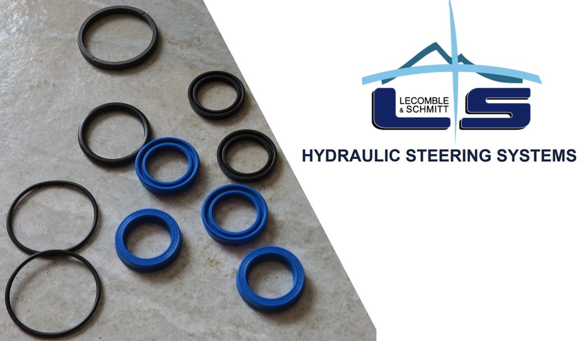 L&S Afdichtset met Cilinderkoppen voor hydraulische Stuurcilinder LC450 (voor 04-01-2008)
